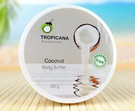 Кокосовый крем для тела Tropicana Coconut Body Butter Paraben Free, 250г